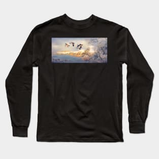 Shades of winter. Long Sleeve T-Shirt